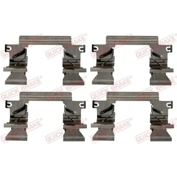 Brzdový systém Sada příslušenství, obložení kotoučové brzdy Quick Brake 109-1862