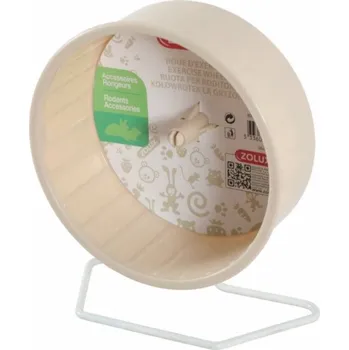 hračka pro malé zvíře Zolux Kolotoč plastový béžový 12 cm 