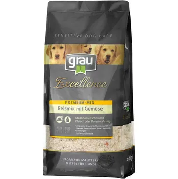 Krmivo pro psa Grau Excellence Premium-Mix směs rýže se zeleninou 2x10kg