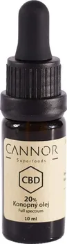CBD Cannor CBD olej celospektrální 2000 mg 10 ml
