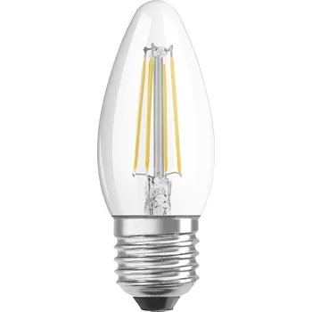 Osvětlení LED žárovka LED E27 B35 CL 4W = 40W 470lm 2700K Teplá 300° Filament OSRAM STAR