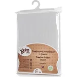 Kikko Bambusové prostěradlo s gumou XKKO BMB 120x60 Bílé