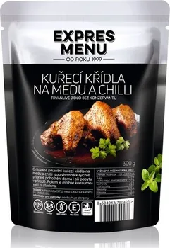 jídlo na cestu EXPRES MENU Kuřecí křídla na medu a chilli 1 porce