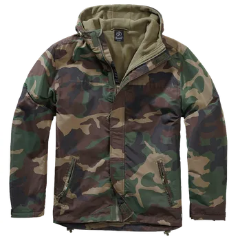 Bunda Brandit Windbreaker Frontzip woodland - 5XL