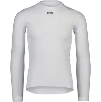 cyklistický dres POC ESSENTIAL LAYER LS JERSEY Hydrogen White Velikost: L