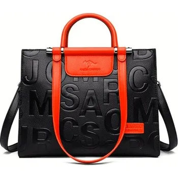 Kabelka Dámská elegantní kabelka s velkou kapacitou Barva: Červená