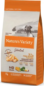 Krmivo pro psa Nature's Variety Selected pro malé psy s kuřecím 7 kg