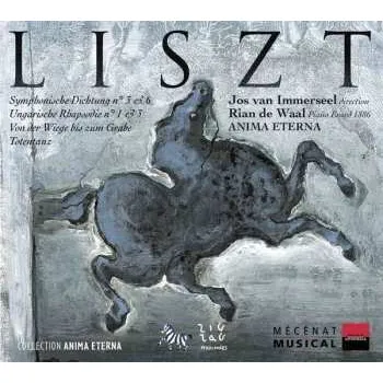 Zahraniční hudba CD Franz Liszt: Symphonische Dichtung No. 3 & 6, Ungarische Rhapsodie No.1 & 3, Von Der Wiege Bis Zum Grabe, Totentanz 2010