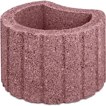 Terasové prkno Svahová tvárnice 29x20x26 cervena