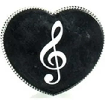 Oezvtko na tuky ve tvaru srdce s jednm houslovm klem 1184936
