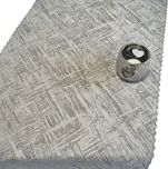 Ubrusy a běhouny Kona – šedé 120x120