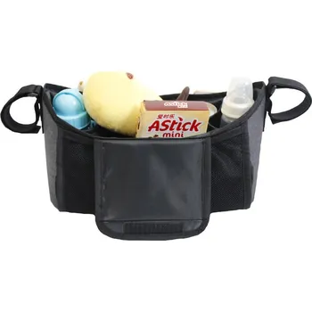 Přebalovací taška Baby Dan univerzální organizér na kočárek Lux Grey