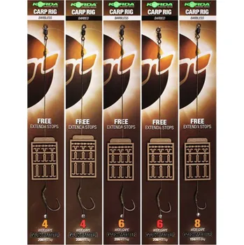 Korda Návazec Dark Matter Rig Bez Protihrotu-Háček 10 Nosnost 15 lb