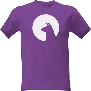 Tričko s potiskem Tričko s lamou pánské