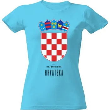 Dámské tričko Tričko s potiskem Hrvatska III woman dámské