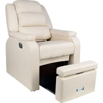 Křeslo Pedikérské křeslo Hilton - krémové