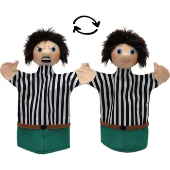 maňásek Maňásek na ruku 2v1 - Zlý táta (27 cm)