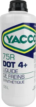 Brzdová kapalina Yacco 75R DOT 4+ brzdová kapalina 500 ml