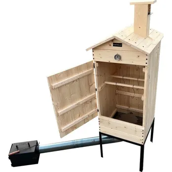 Udírna Hoříme.cz Zahradní domácí udírna s topeništěm XXL HM50155K KOMPLET velká