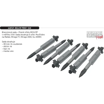 Plastikový model Eduard 1/48 MICA RF PRINT