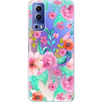 Odolné silikonové pouzdro iSaprio - Flower Pattern 01 - Vivo Y72 5G