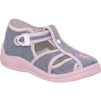 Dívčí bačkory BIGHORN DITA 5004 B Dětská domácí obuv 26 5004B_26