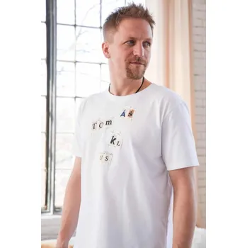 Pánské tričko nanoSPACE Bílé tričko Cítím Nano Velikost: M