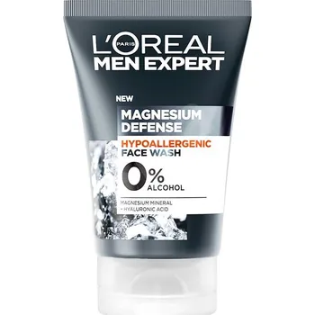 Pleťová kosmetika L'Oréal Men Expert Magnesium Defense čistící gel 100 ml