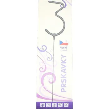 Prskavka České prskavky Číslo 3 - narozeninové prskavky