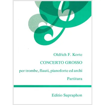 Concerto grosso pro dvě trubky, dvě flétny, klavír a smyčce