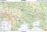 Ukrajina 1:3 850 000 - Kartografie…