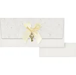 MFP Obálka na peníze svatební bílá s…