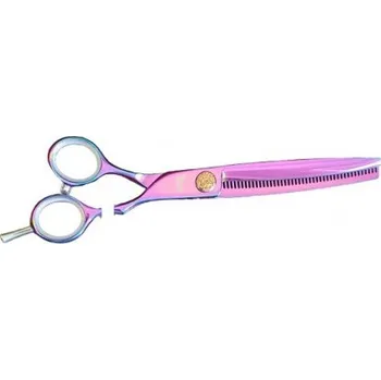 Kadeřnické nůžky Profi nůžky OKDV efilační 18 cm 44 zubů