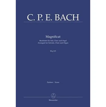 Magnificat (v úpravě pro sóla, sbor a varhany) Wq 215