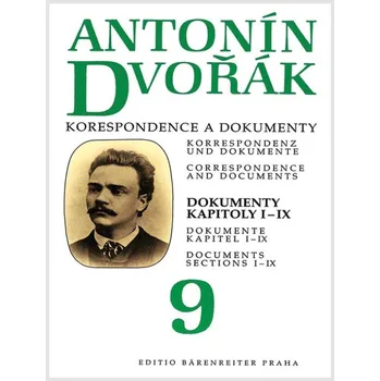 Umění Antonín Dvořák - Korespondence a dokumenty 9