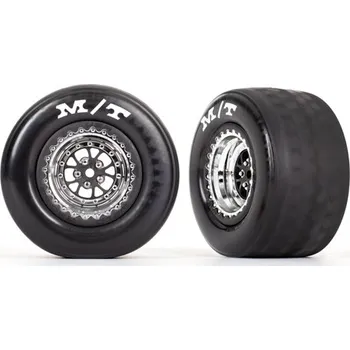 RC vybavení Traxxas kolo, disk Weld chromovaný (zadní) (2)