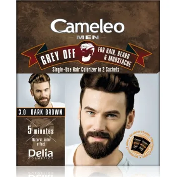 Barva na vlasy Delia Cosmetics Cameleo Men Grey Off 2x 15 ml