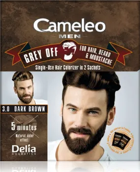 Barva na vlasy Delia Cosmetics Cameleo Men Grey Off 2x 15 ml