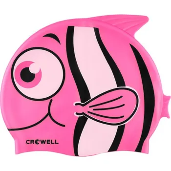 Plavecká čepice Crowell Nemo Jr růžová