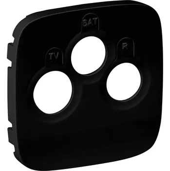 Elektrická zásuvka LEGRAND Kryt 754798 VALENA ALLURE TV-RD-SAT černá 754798