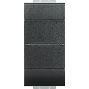 vypínač BTICINO Spínač L4053AN LLT č 6 1 modul antracit L4053AN