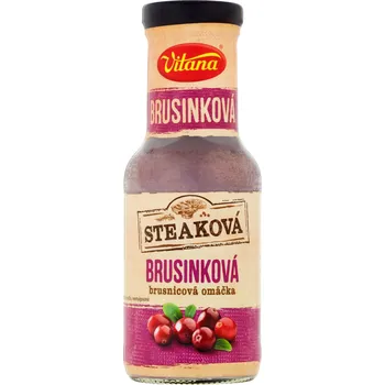 Omáčka Vitana Steaková brusinková omáčka 250 ml
