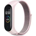 Mi Band 3/4/5/6/7 nylonový náramek Barva: Starorůžová, Typ: 4