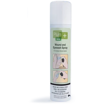 Náplast PLUM Připravek PLUM Eyewash&Wound 4554, sprej na poranění, 250ml 9911005299999