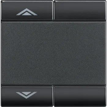 vypínač BTICINO Ovladač L4911 modul2AHN 2 moduly antracit L4911M2AHN