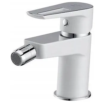 Cersanit Mille, stojánková bidetová baterie včetně odtokové zátky, bílá-chromová, S951-348