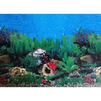 Dekorace do akvária Akvarijní tapeta č.31 – výška 30 cm
