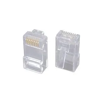 Síťový kabel Solarix Konektor RJ45 CAT5E UTP 8p8c nestíněný neskládaný na drát / 100 ks KRJ45/5SLD 11238805