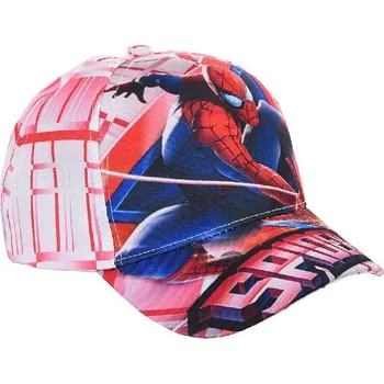 Kšiltovka Červená chlapecká kšiltovka Marvel Spider-Man Velikost: 52