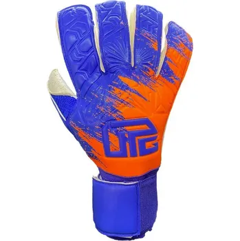 Rukavice UPG HELL HYBRID BRANKÁŘSKÉ RUKAVICE - Modrá, Oranžová - velikost 9,5